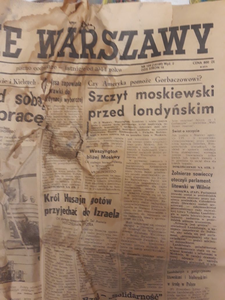 Gazeta życie Warszawy