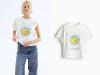 Bluzka koszulka M nowa kol T-shirt oversize biały bawełna PROMOCJA