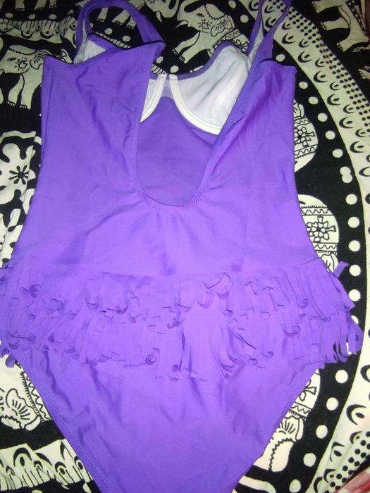 Fato de banho roxo