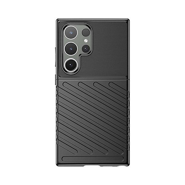 Pancerne etui Thunder Case na Samsung Galaxy S24 Ultra - czarny