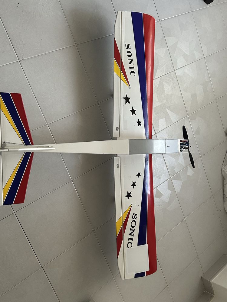 Aviao Sonic Rc aeromodelismo