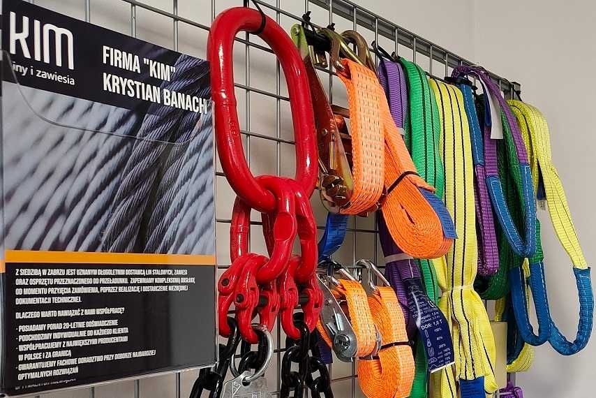 Zawiesia łańcuchowe kl 8 / 2c / DOR 1,6t / 2m / Haki z zabezpieczeniem