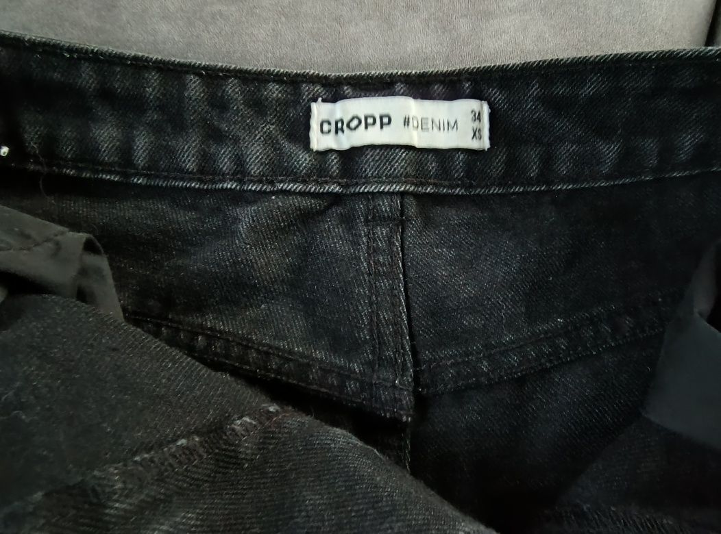 Spodenki krótkie jeansowe CROPP rozm XS