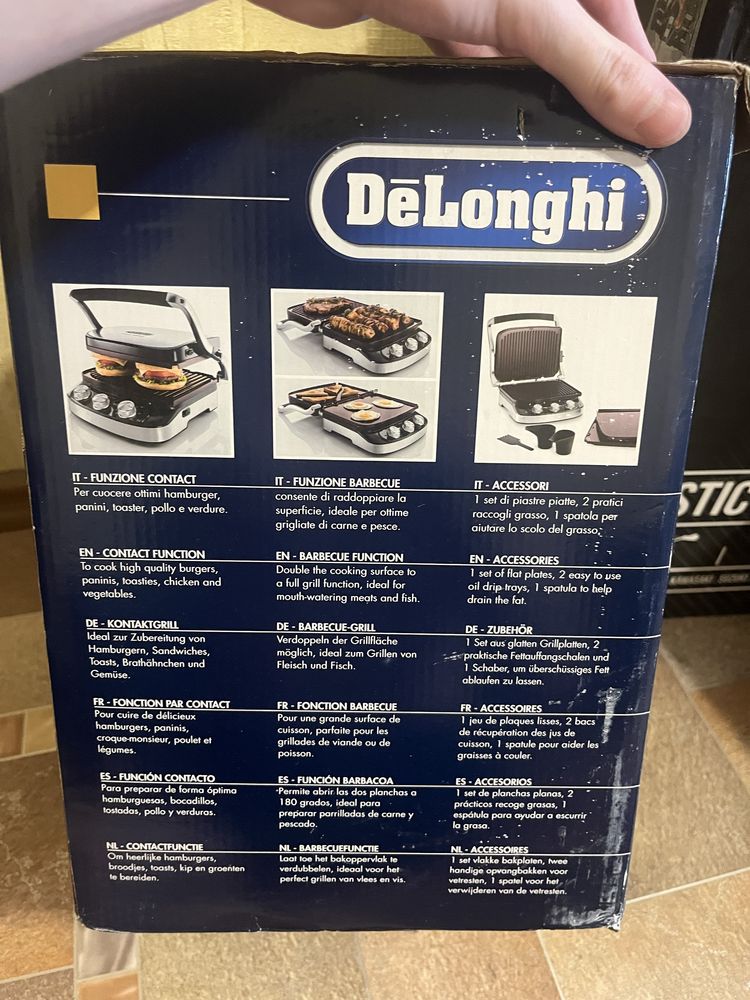 Электрогриль DeLonghi