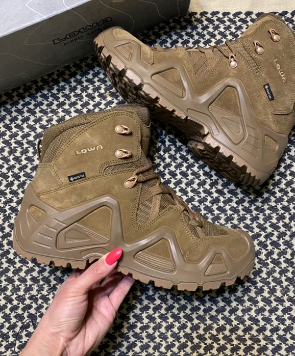 41р, 44р. Берці ОРИГІНАЛ ботінки Lowa Zephyr GTX Mid TF Coyote Op