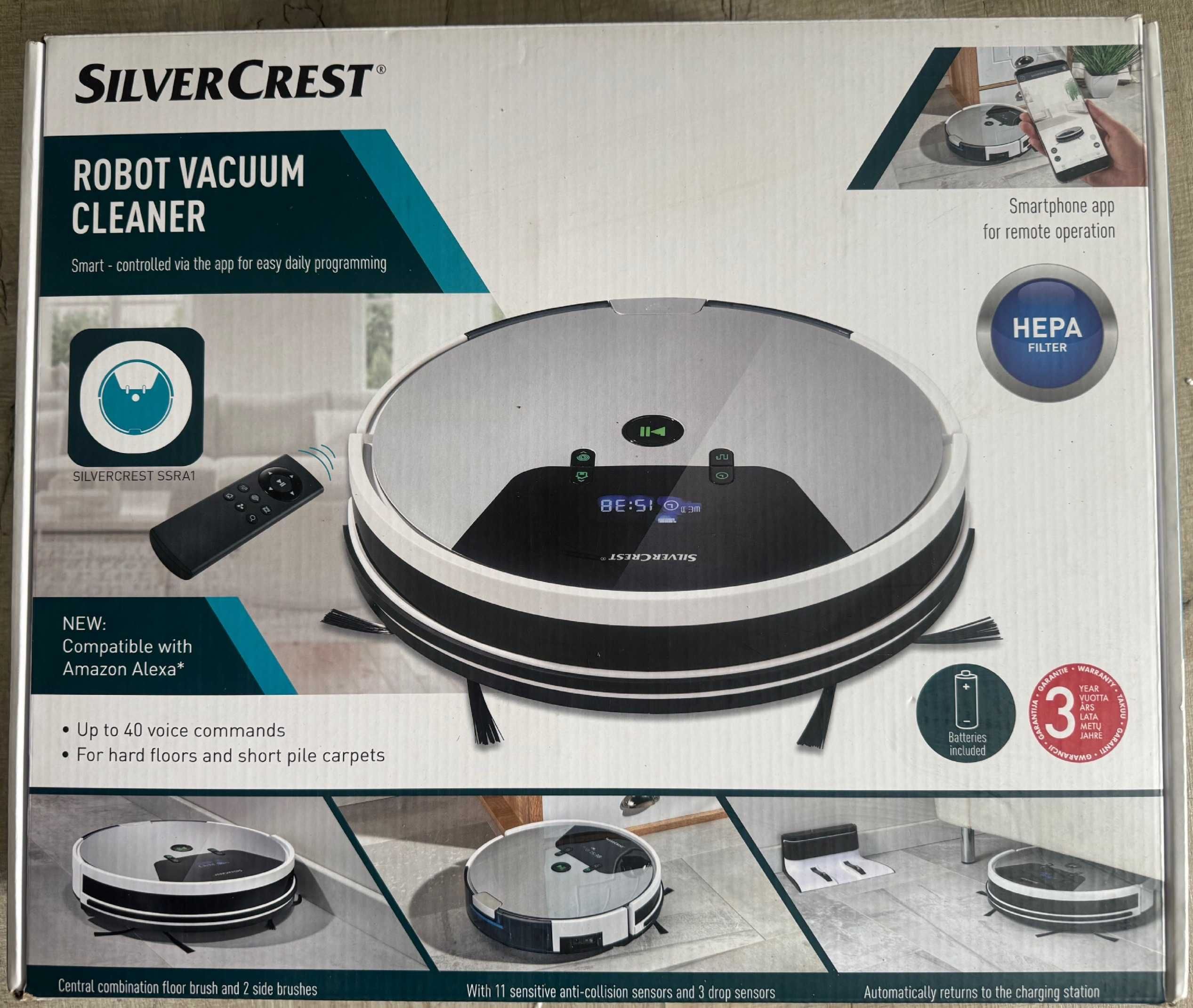 Robot sprzątający SilverCrest SSRA1