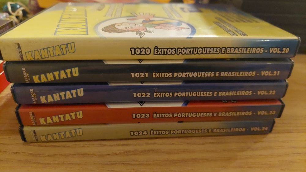 Kantatu DVD - Êxitos Portugueses e Brasileiros - vol.20 ao 24
