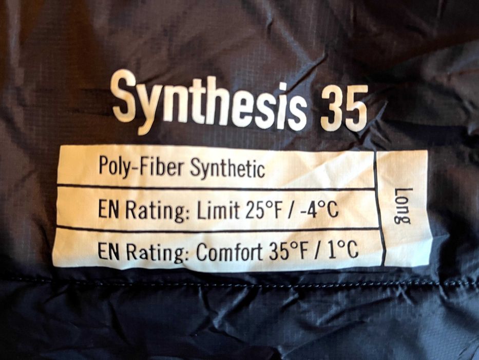 Śpiwór Sierra Designs SYNTHESIS 35 / L - stan BDB+