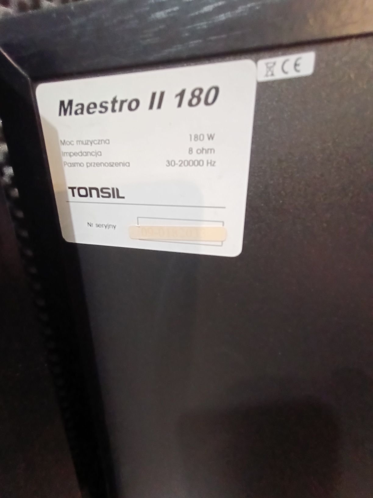 Kolumny Tonsil Maestro II 180W