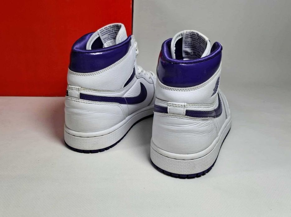 Кроссовки Nike Air Jordan 1 Retro High Court (38) Оригинал Джордан