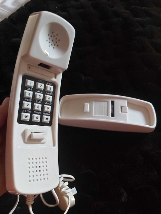 Telefone Fixo - Cor branca