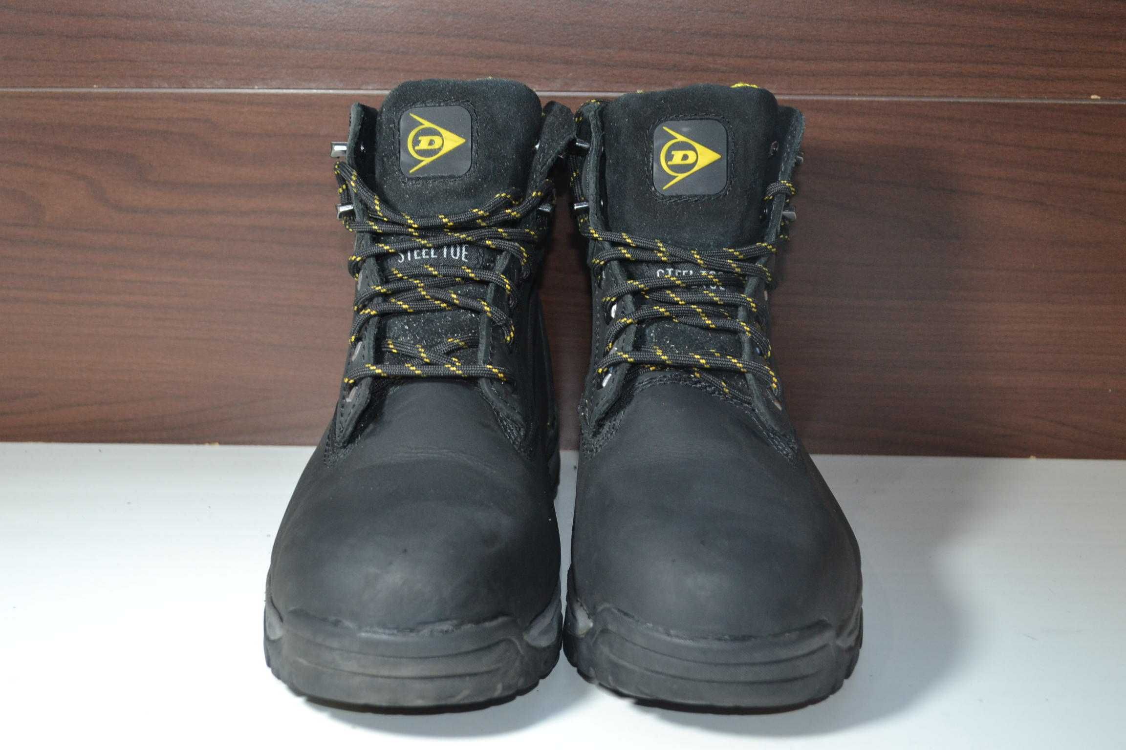 dunlop safety 42.5-43р ботинки кожаные берцы тактические милитари