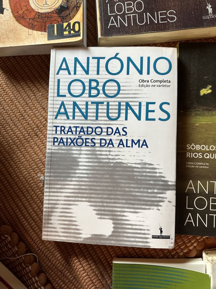 lote livros António Lobo Antunes.