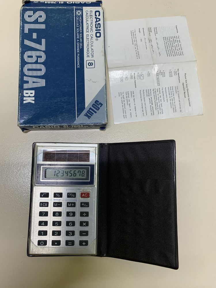 Калькулятор Casio SL-760A