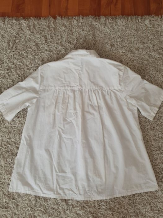 Біла блуза сорочка