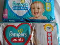 Продам детские памперсы №4 фирма PAMPERS active baby и трусики