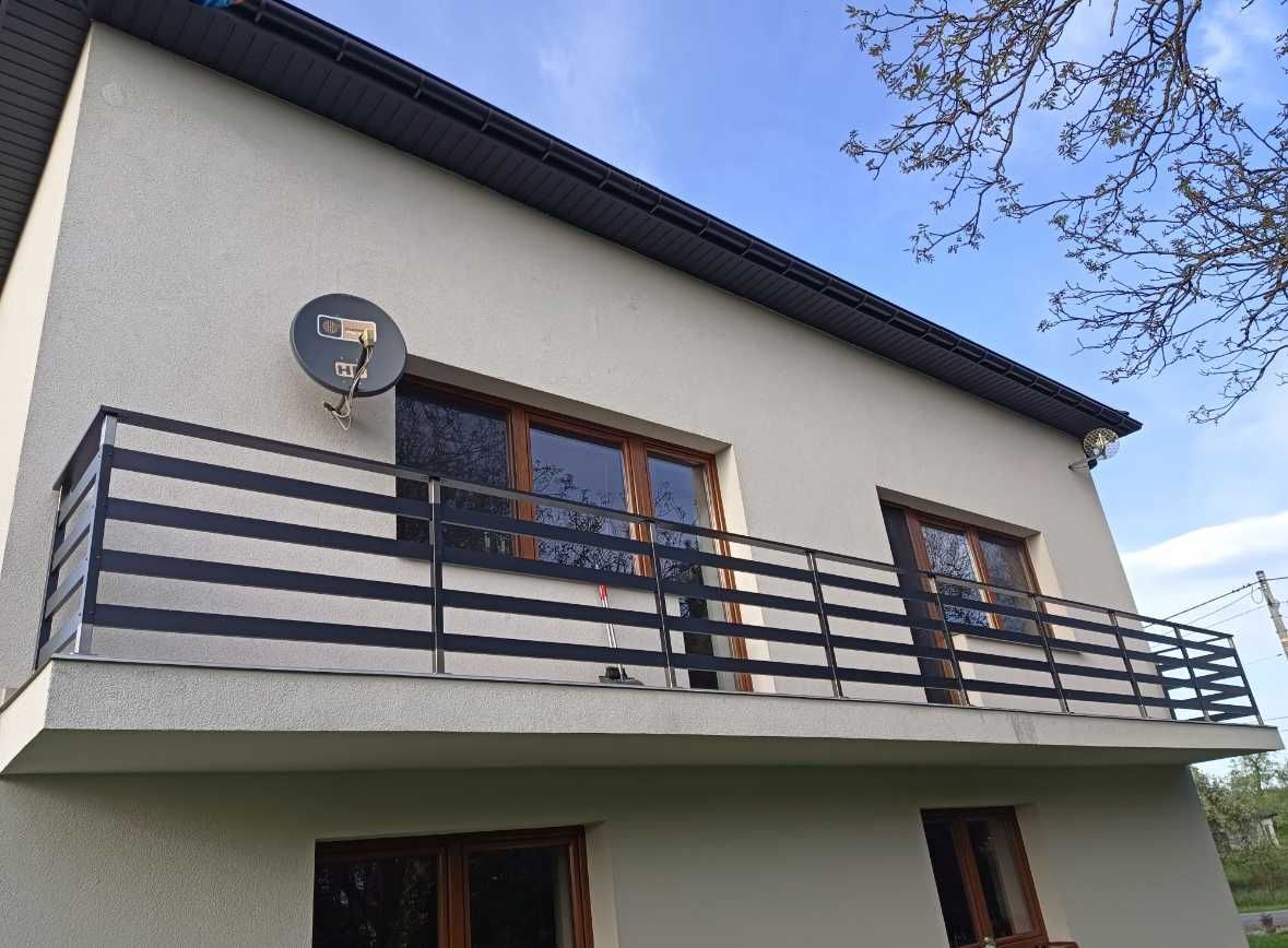Balustrada Aluminiowa Balustrady ze stali nierdzewnej aluminiowe inox