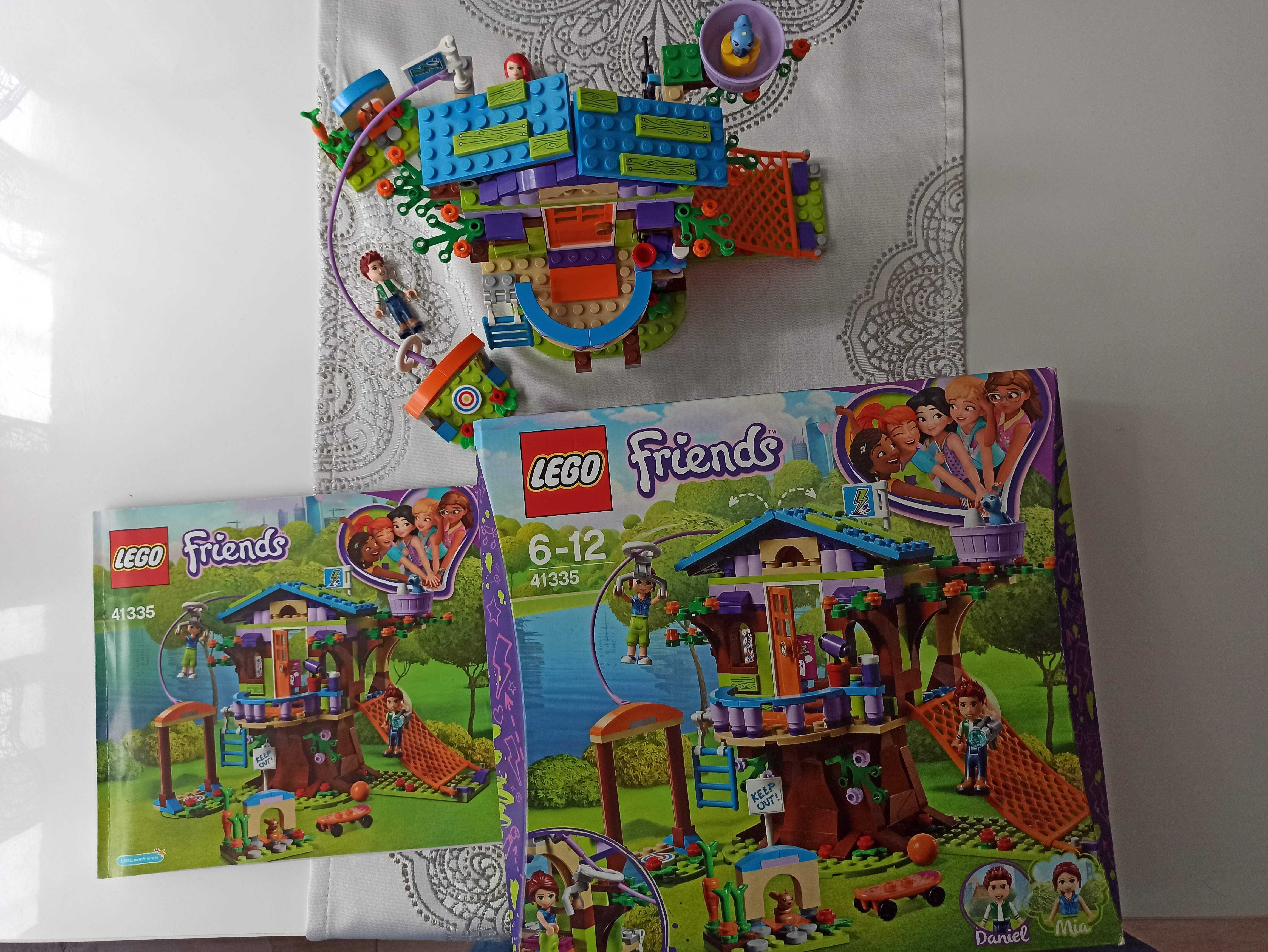 Lego Friends 41335 Domek Na Drzewie + oryginalne pudełko, instrukcja