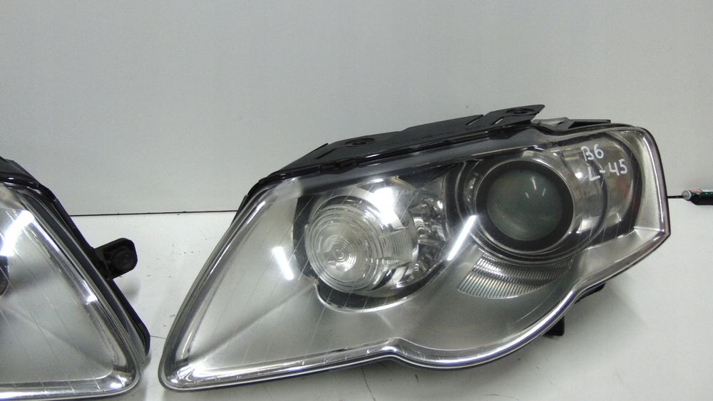 lampa lewa bi-xenon skręrny skrętna vw passat b6 europa