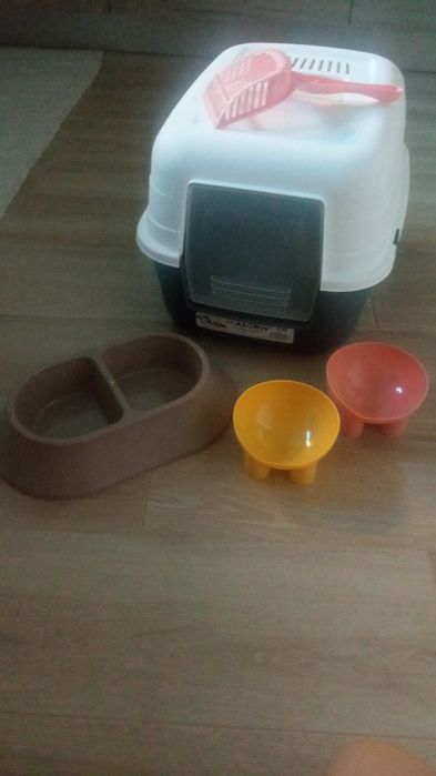 Caixa de areia para gato