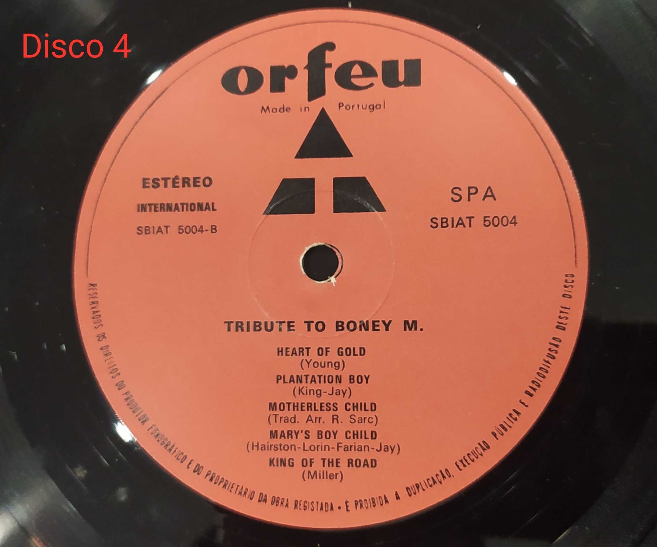 Boney m > Tribute to LP Disco 4