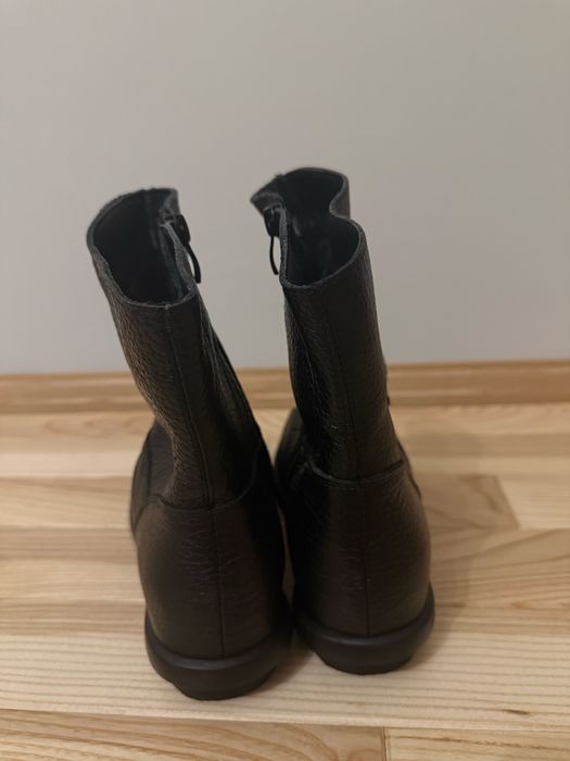 Чобітки жіночі, натуральна шкіра