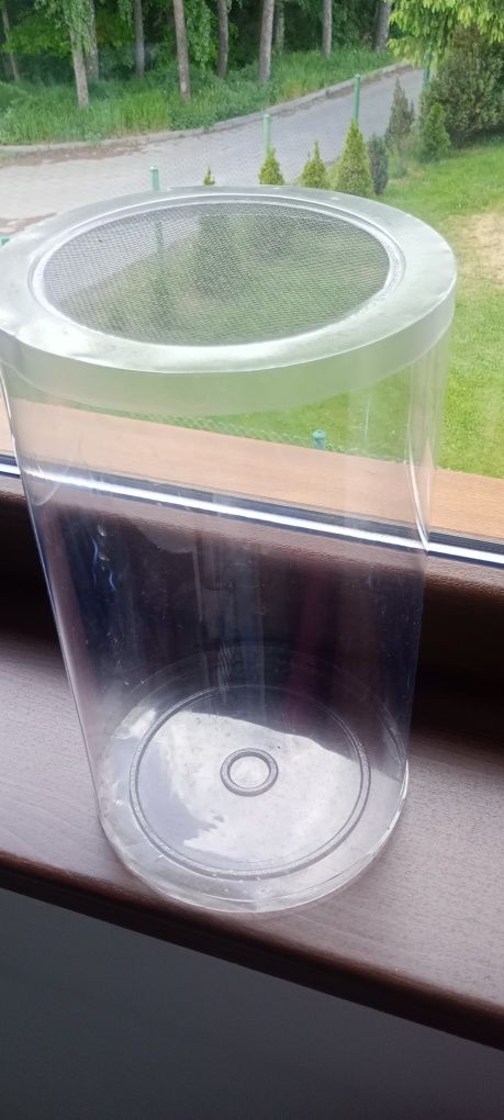Tuba terrarium pojemnik na patyczaki pająki ślimaki