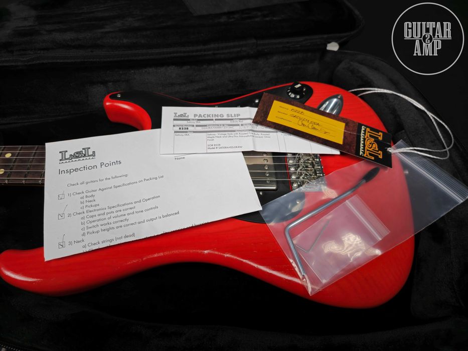 LSL Saticoy ERA HSS NAMM Dakota Red Stratocaster Custom Shop - Nowy!