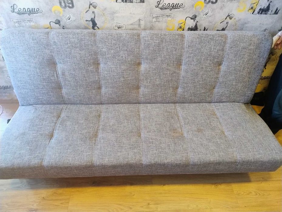 Szara wersalka 200x120