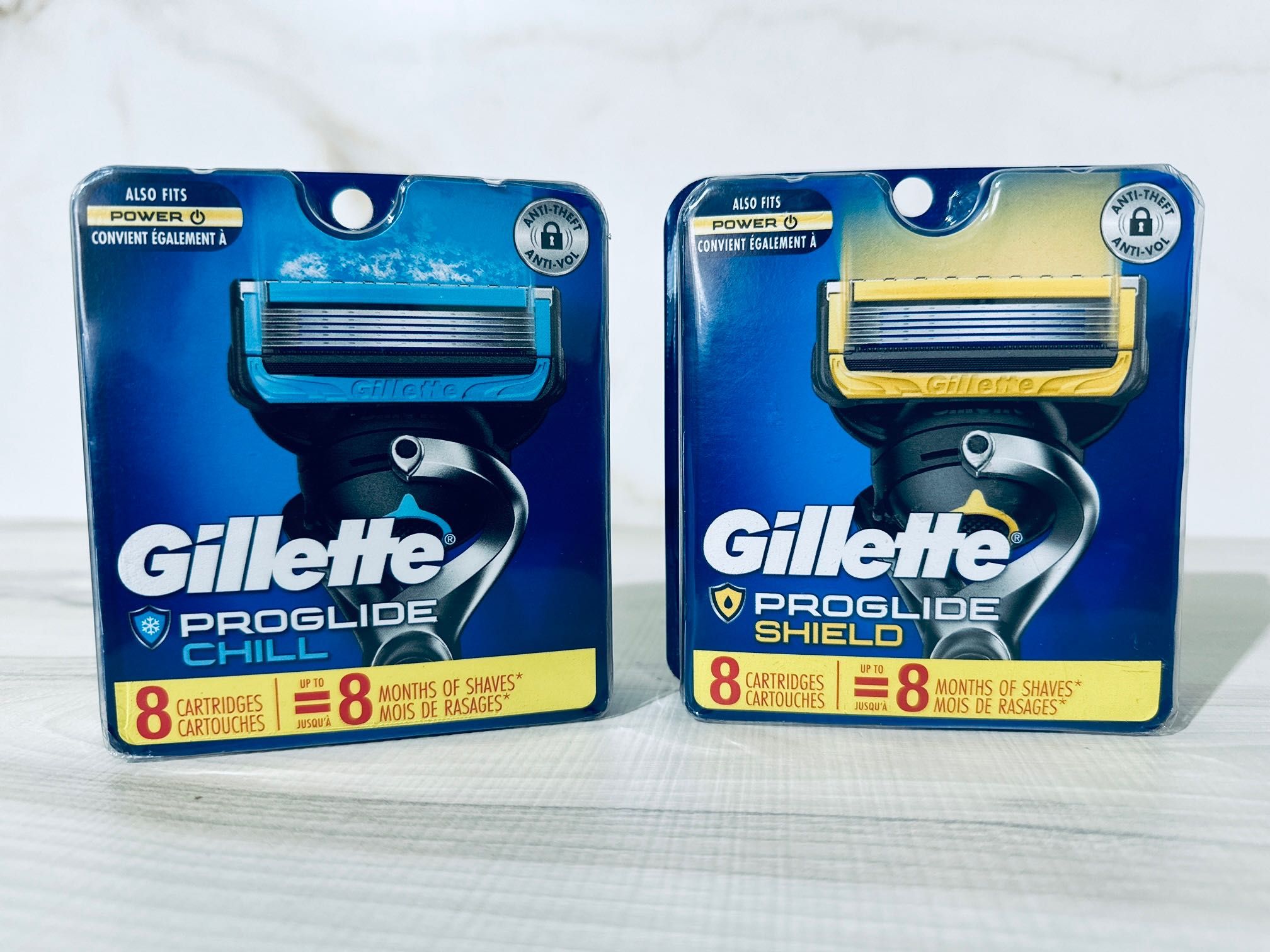 USA оригінальні картриджі Gillette Proglide