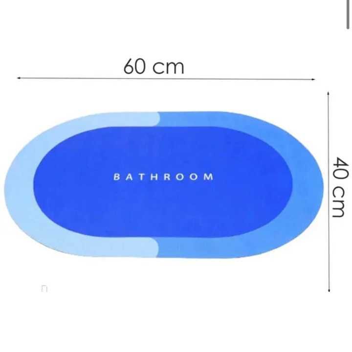 Килимок для ванної кімнати вологопоглинаючий  Memos 60х40см.