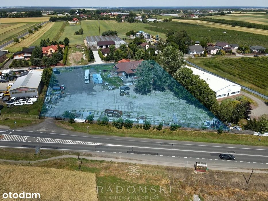 Utwardzony plac pod TIR-y – idealny dla transportu