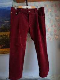 Spodnie burgundowe męskie Pierre Cardin