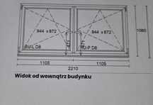Sprzedam NOWE OKNA białe