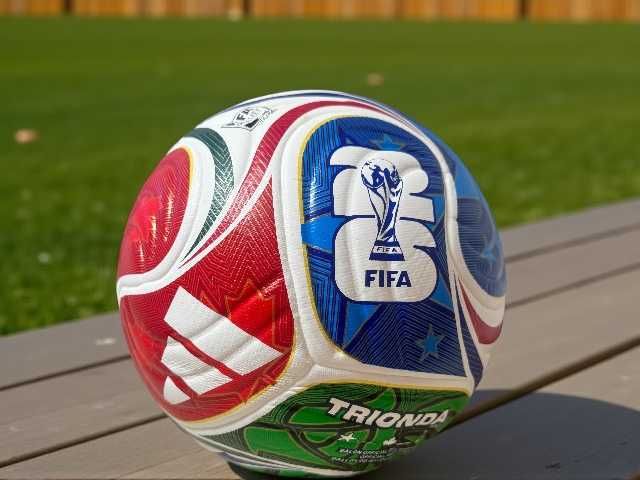 Мяч футбольный Adidas Trionda World Cup 2026, термошов, 5 и 4  размеры