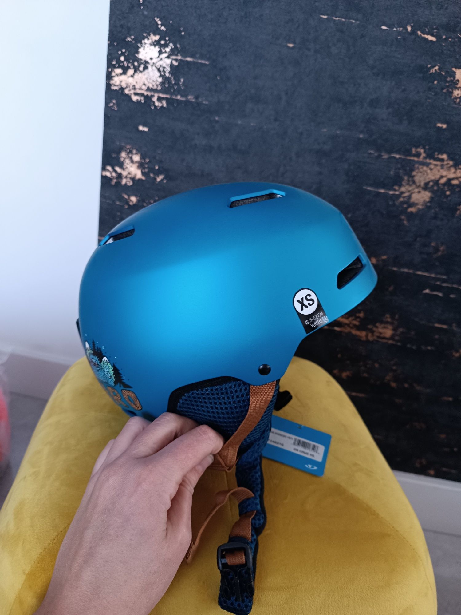 Giro crue kask dzieciecy narciarski xs 48.5-52 cm