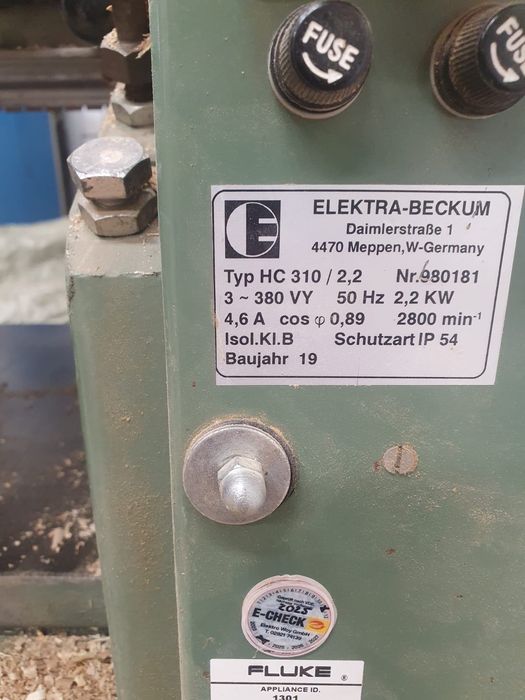 Wyrówniarka grubościówka Elekta Beckum