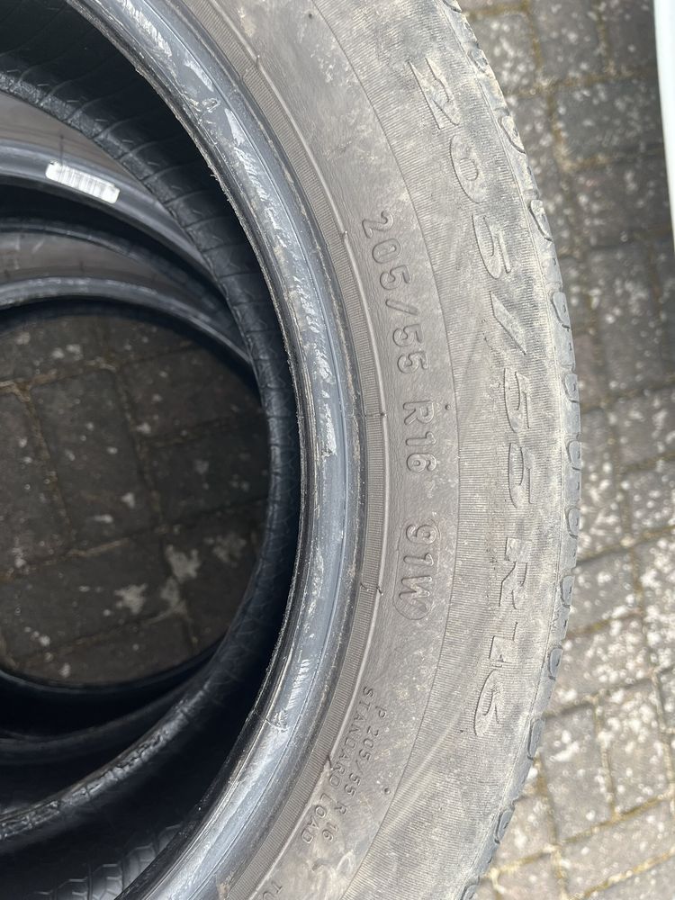 4x Pirelli Cinturato 205/55/R16  91W  Letnie