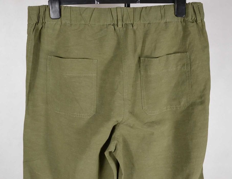 PETER HAHN Spodnie Damskie 46/48 Wiskoza Len Oryginalne Super Stan