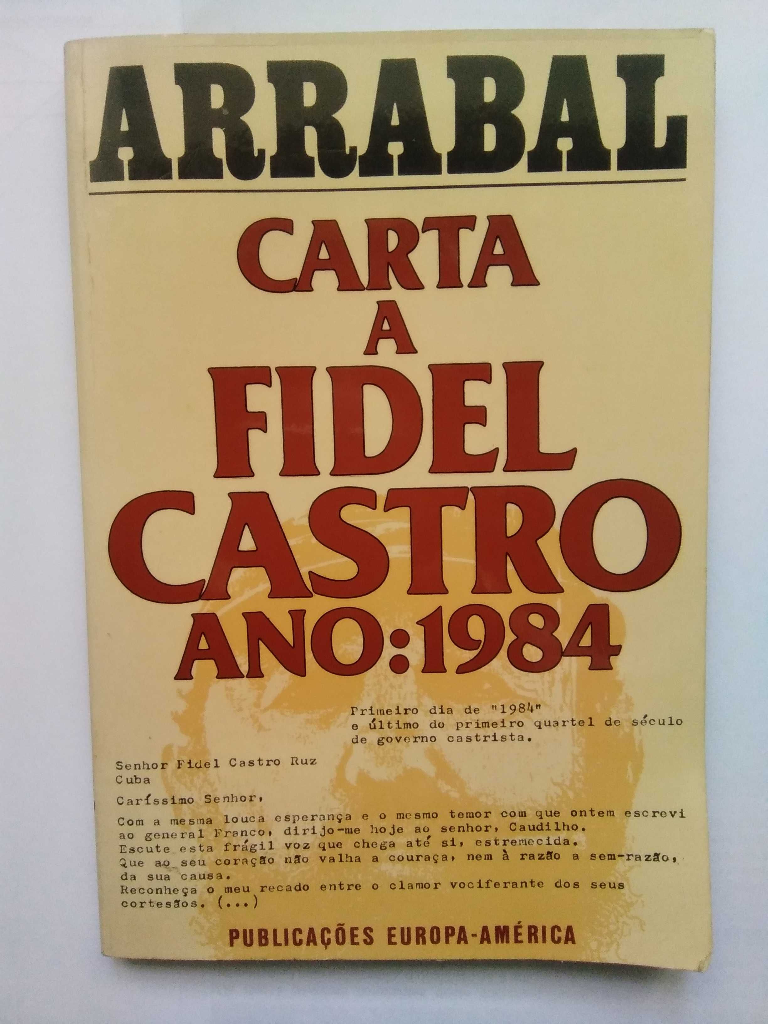 Carta a Fidel Castro ano: 1984 - Arrabal