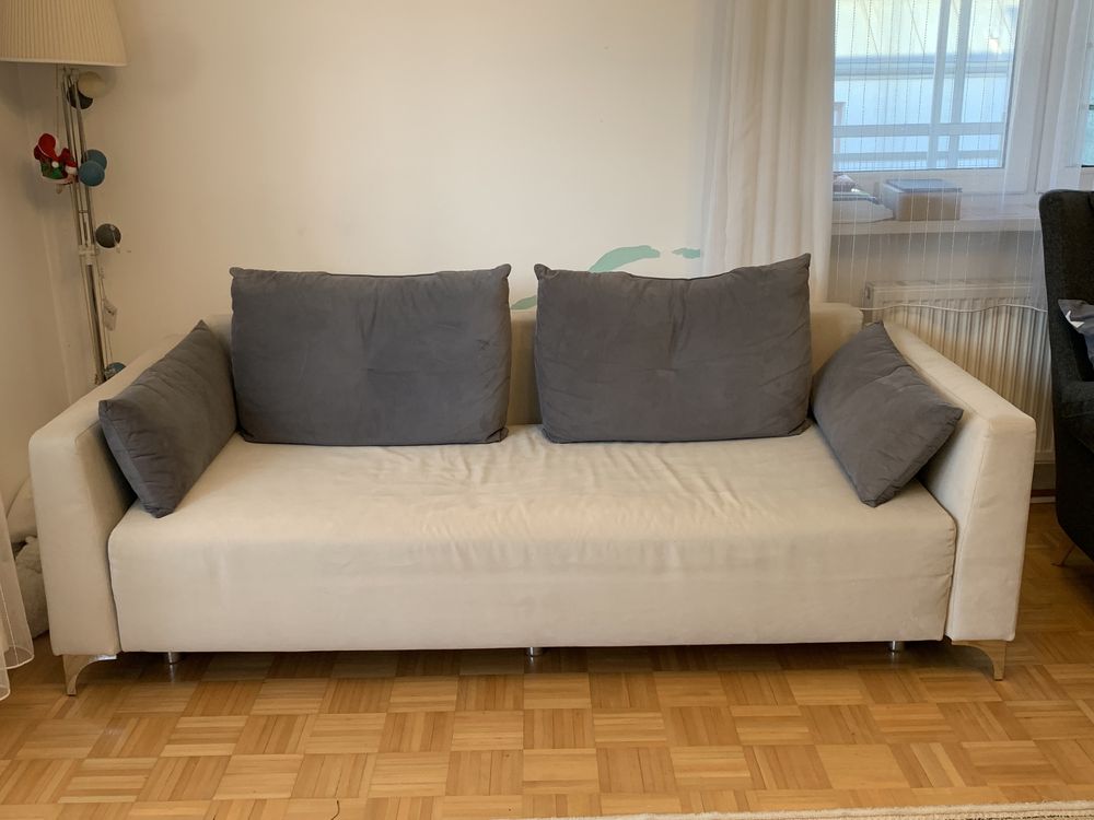 Sofa Lara II LUX 3DL firmy BRW - szara