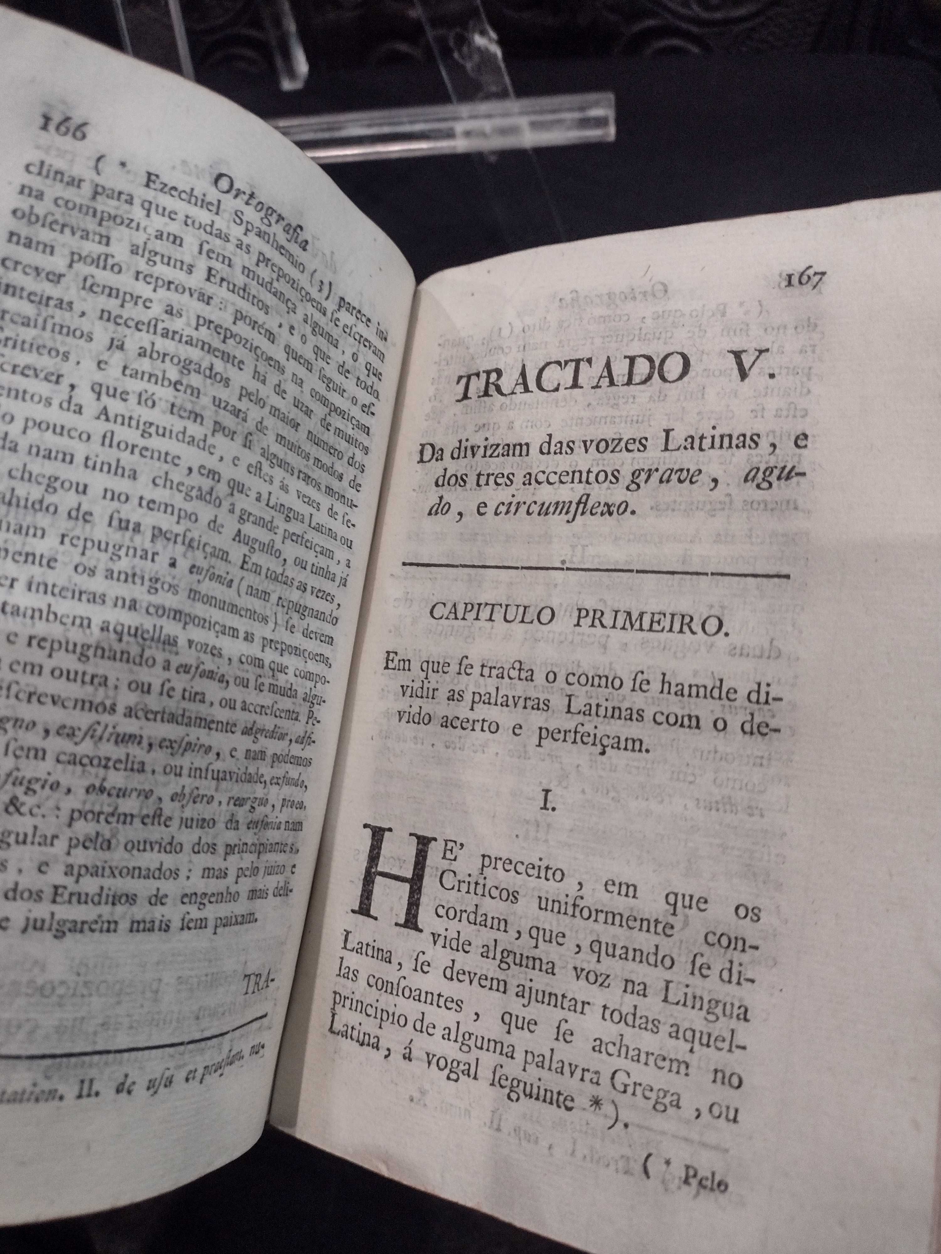 Ortografia da Língua Latina 1760 Antonio Alvares