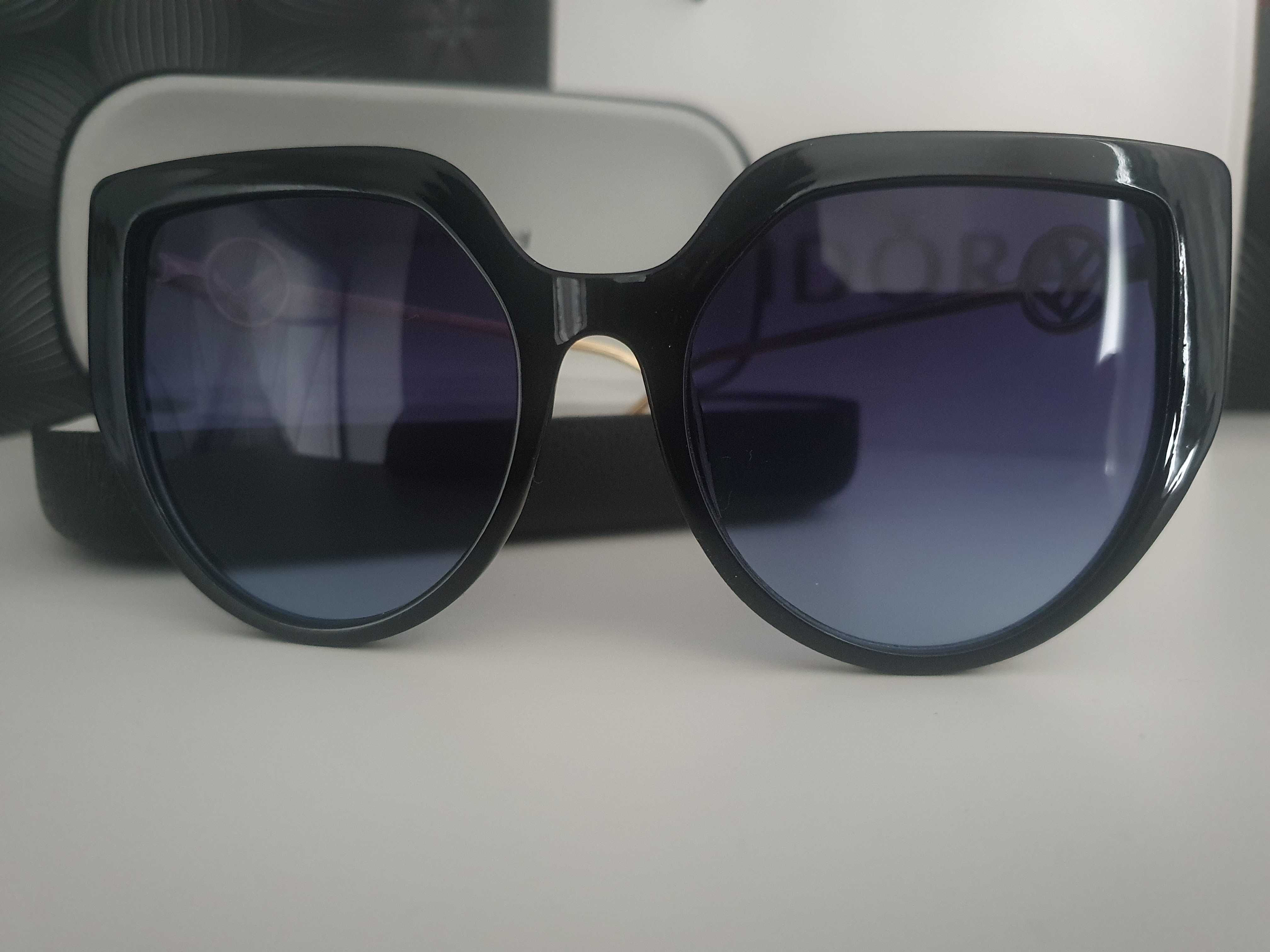 Okulary Przeciwsłoneczne HIT TEGO LATA Duże UV POLIWĘGLAN CZV110031
