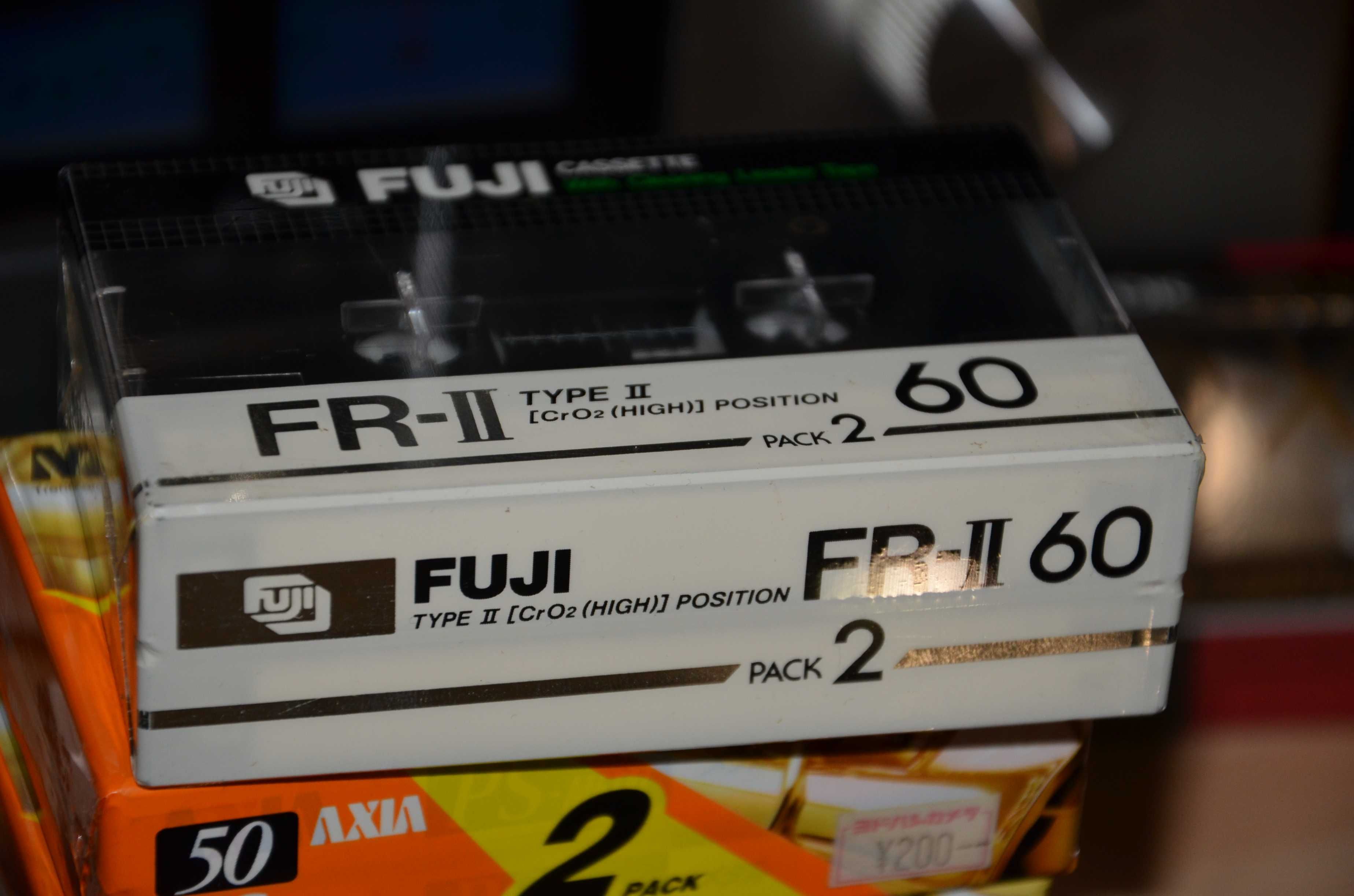 Новые винтажные аудиокассеты высокого уровня FUJI FR-II 60 Japan 1982