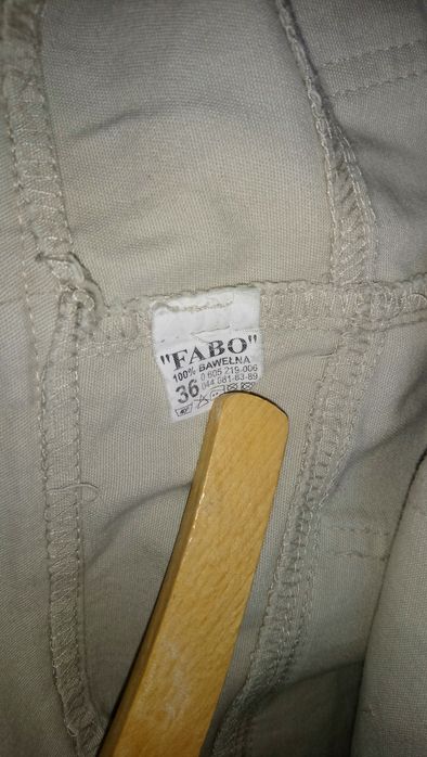 Spodnie damskie 3/4 r. 36 S/M bawełniane