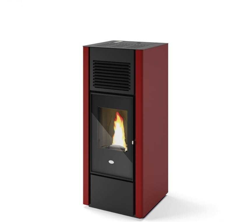 Piecyk na pellet Eva Calor Giusy 15 kW z DGP na 3 pomieszczenia