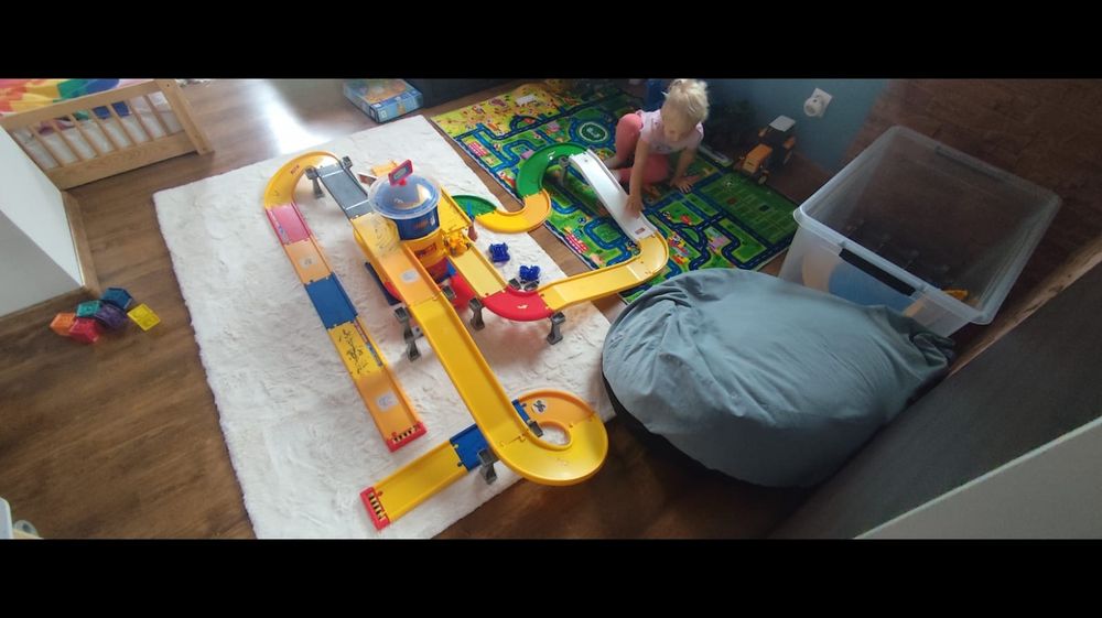 Kolorowy tor wyścigowy