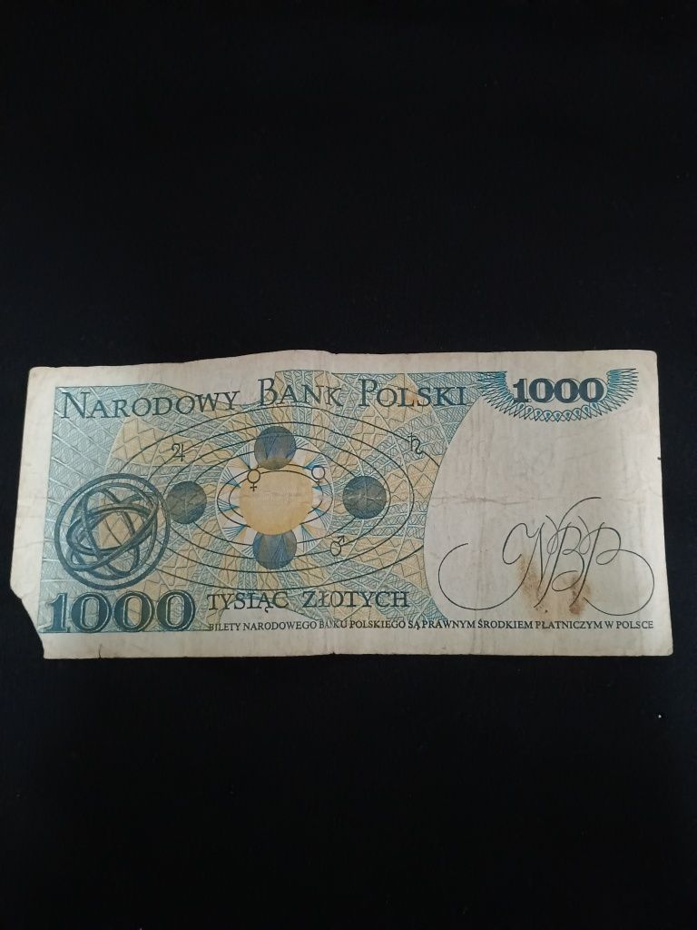 Banknot 1000 złotych