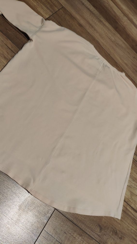 Bluzka z napisem bawełniana oversize Orsay XS/S
