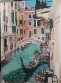 Wenecja obraz akrylowy  40x50